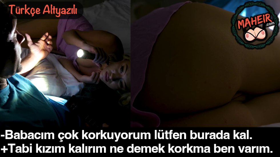 Karanlıktan Korkan Üvey Kızım Yanıma Geldi Yakınlaştık