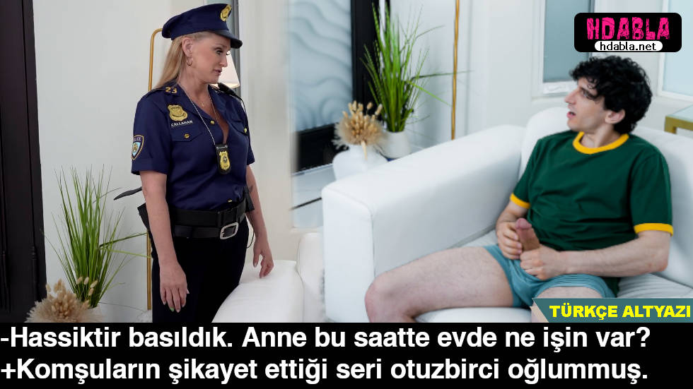 Perdeler açık 31 çekiyordum Polise şikayet etmişler Polis annem suçüstü yakaladı